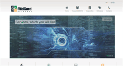 Desktop Screenshot of midgard.cz