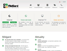 Tablet Screenshot of midgard.cz